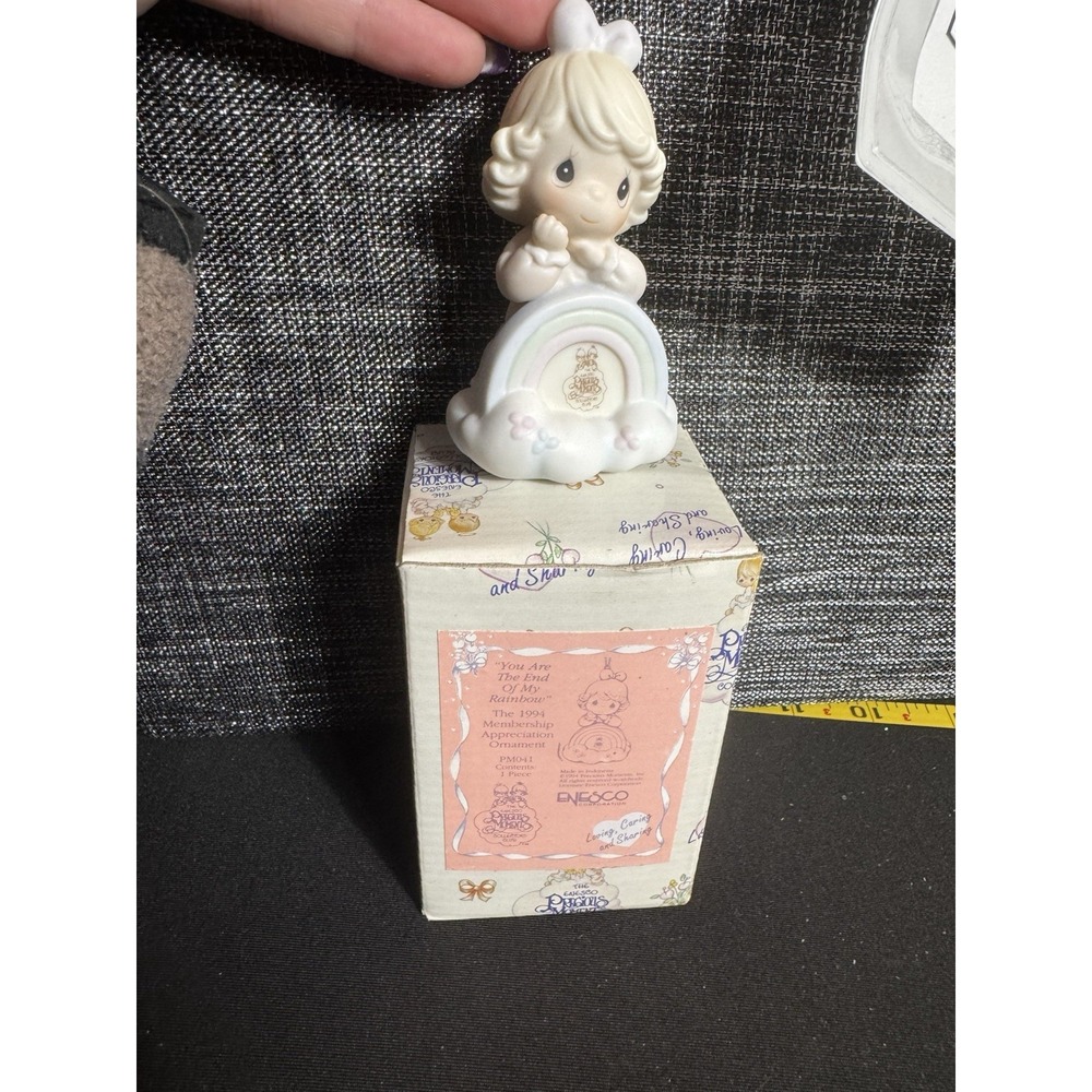 Precious Moments "You Are The End Of My Rainbow-Ornament- Item  #PM041